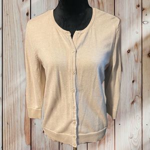 Croft & Barrow Women’s cream cardigan